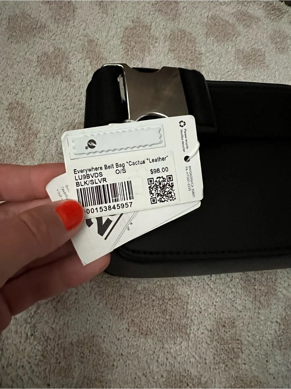 Lululemon Everywhere Beltbag “Cactus Leather”